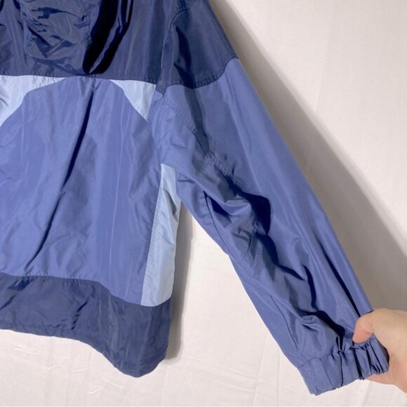 Columbia Blue Soft Shell Windbreaker Light Jacket Outerwear Activewear Jacket M - Picture 10 of 16